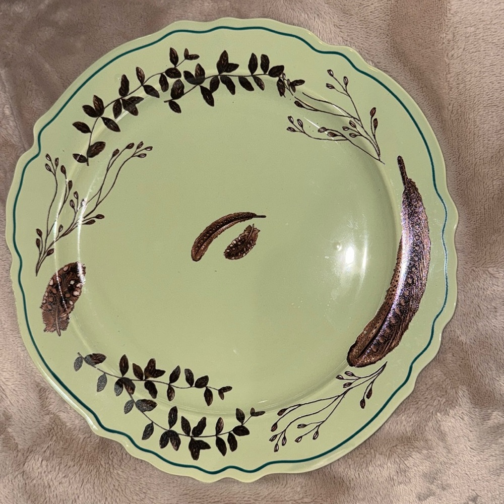 Anthropologie dinner plate